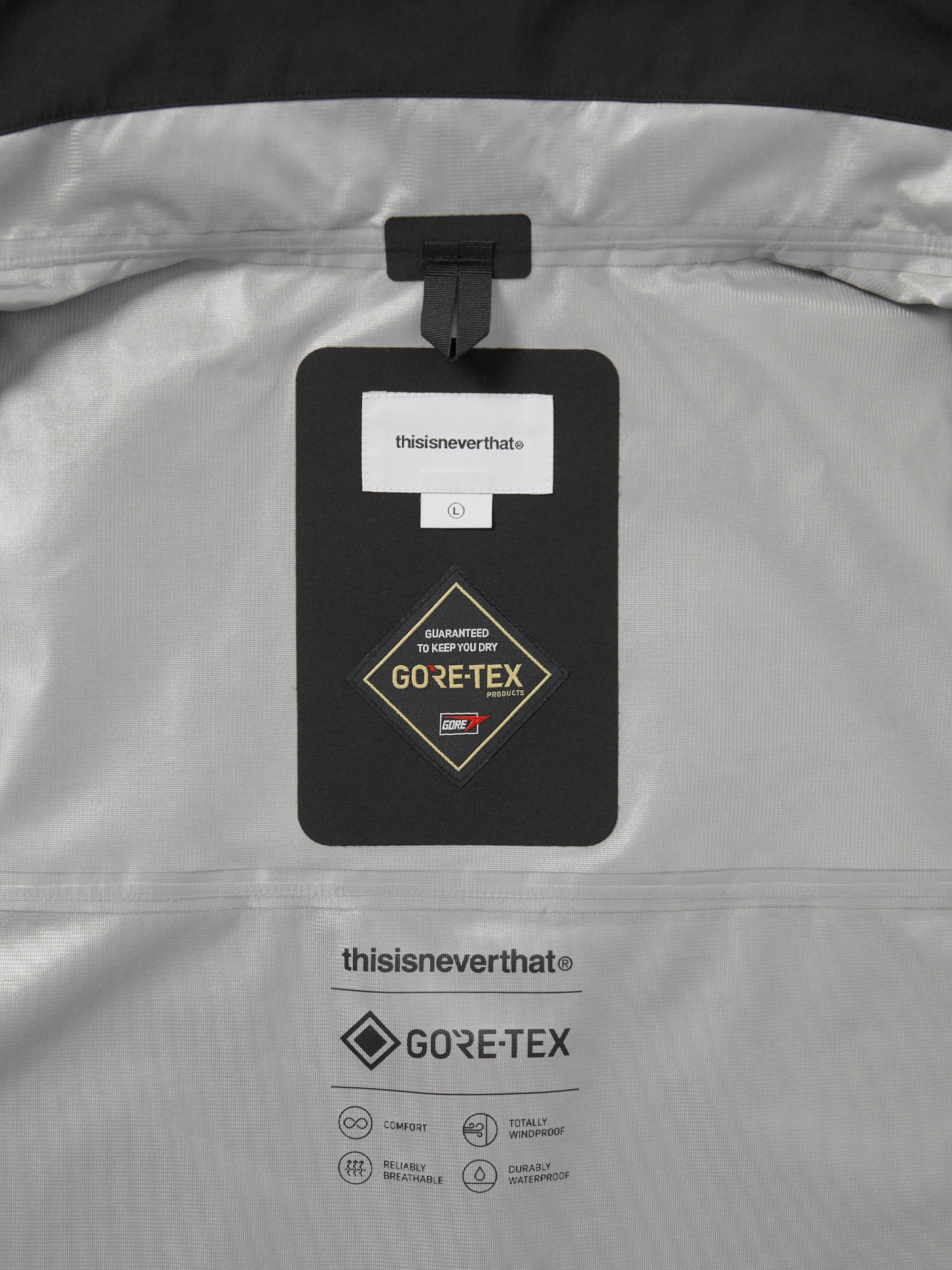 thisisneverthat - GORE-TEX 3L All Weather Jacket (Black) product image 4 | TRAB K-Fashion Australia