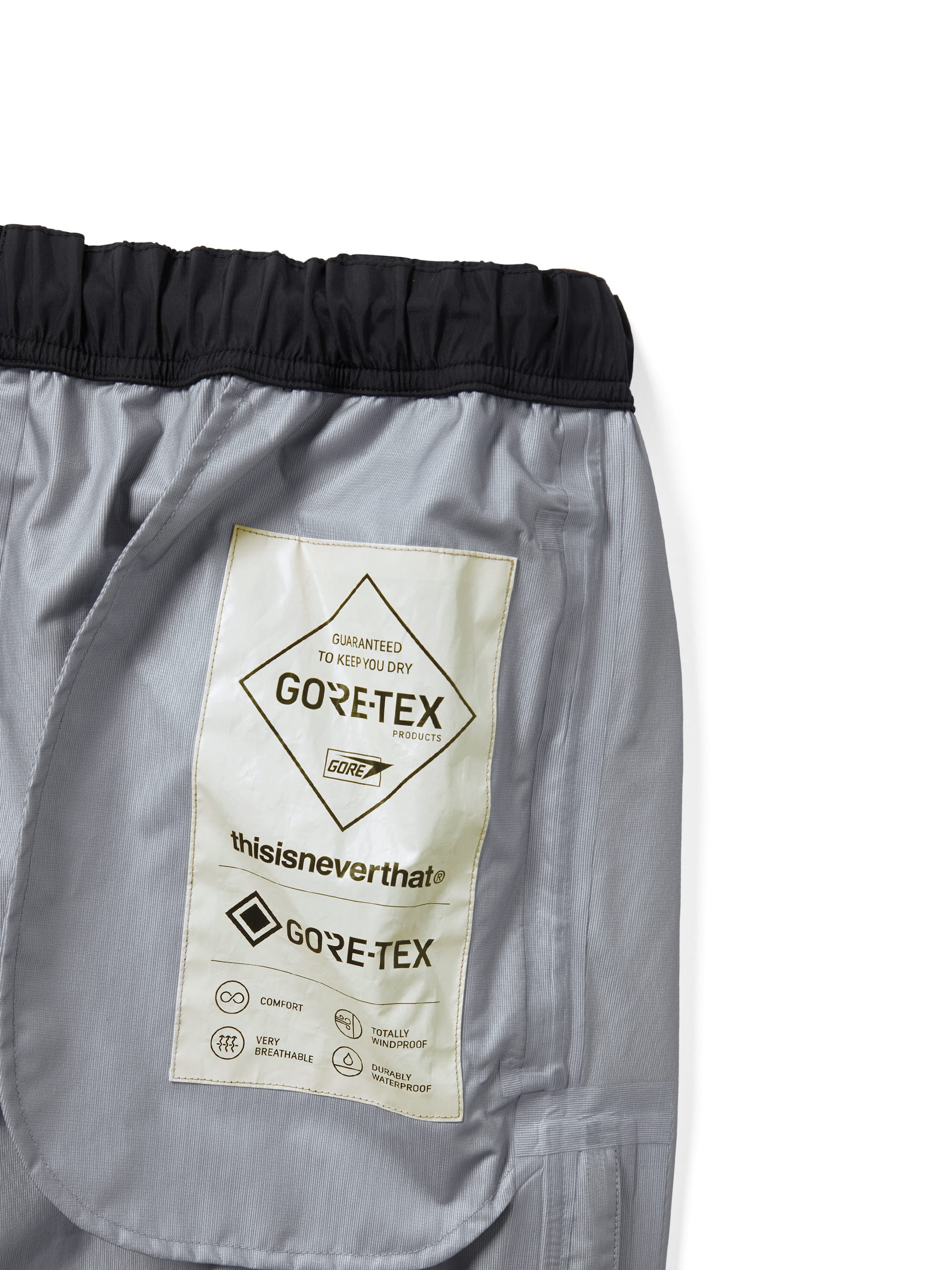 thisisneverthat - GORE-TEX 3L All Weather Pant (Black) product image 4 | TRAB K-Fashion Australia