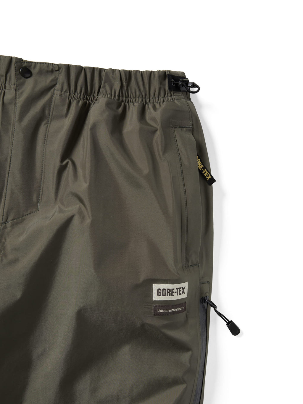 thisisneverthat - GORE-TEX 3L All Weather Pant (Mud) product image 3 | TRAB K-Fashion Australia