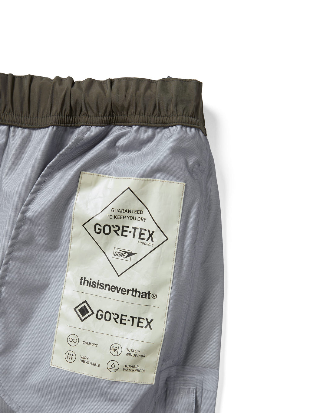 thisisneverthat - GORE-TEX 3L All Weather Pant (Mud) product image 4 | TRAB K-Fashion Australia