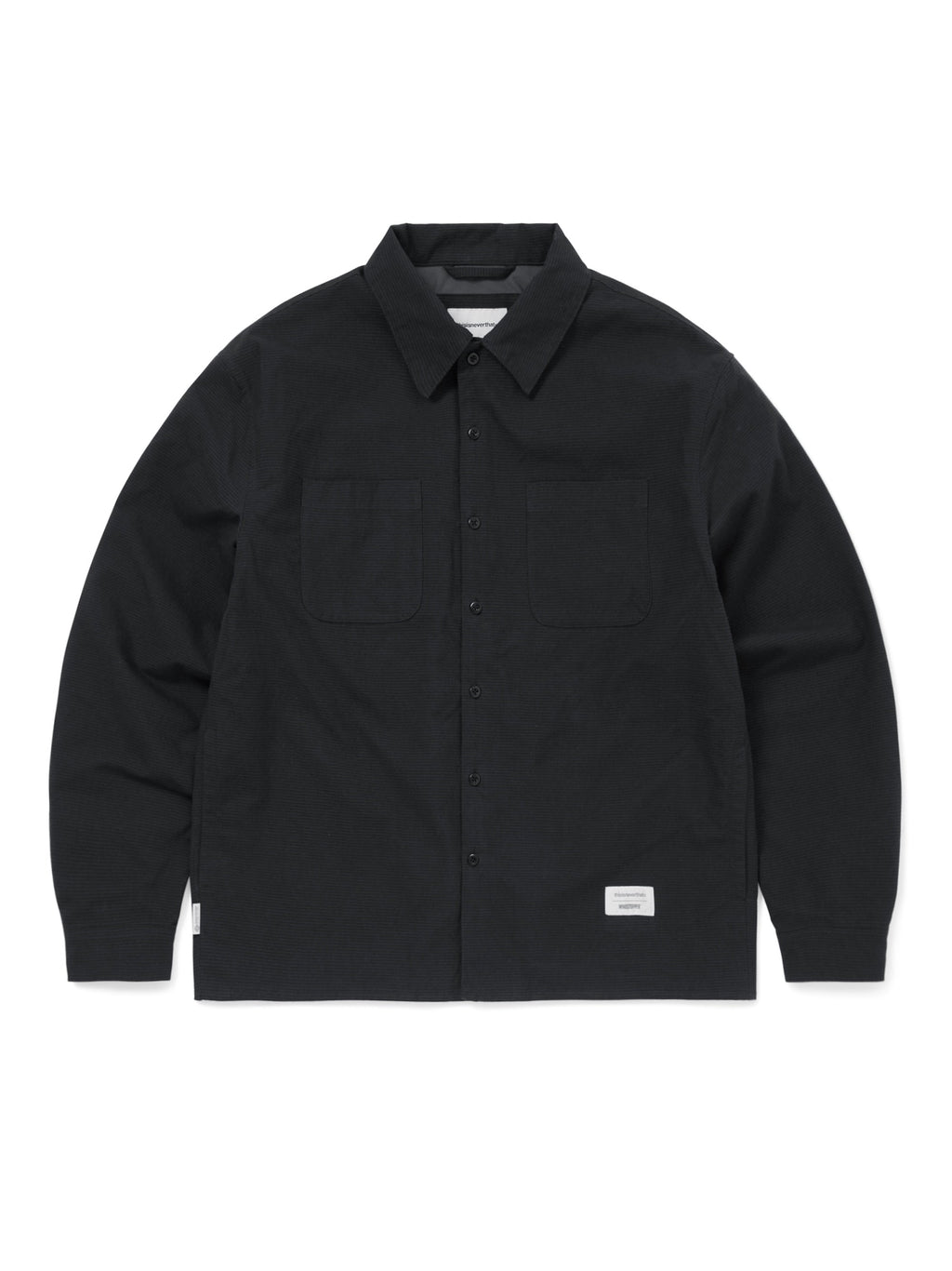 thisisneverthat - GORE-TEX WINDSTOPPER® Check Shirt (Dark Navy) product image 1 | TRAB K-Fashion Australia