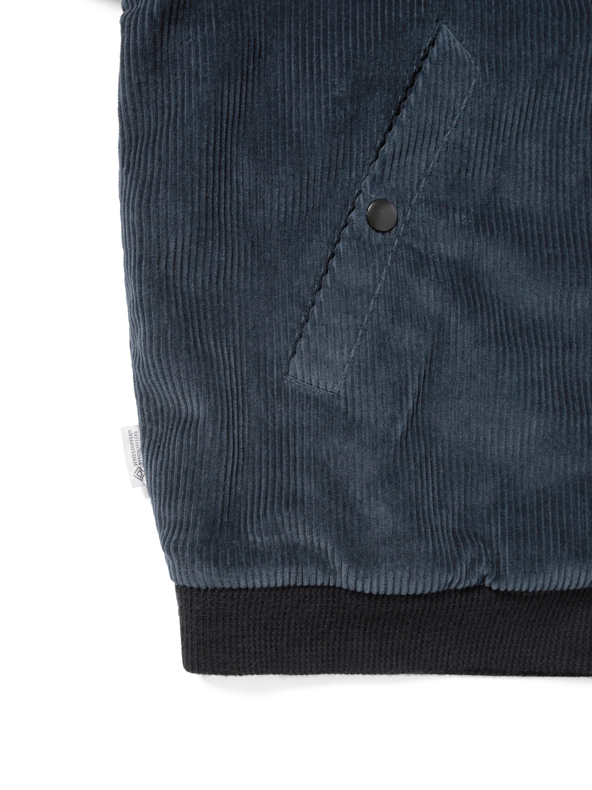 thisisneverthat - GORE-TEX WINDSTOPPER® Cord Jacket (Navy) product image 3 | TRAB K-Fashion Australia