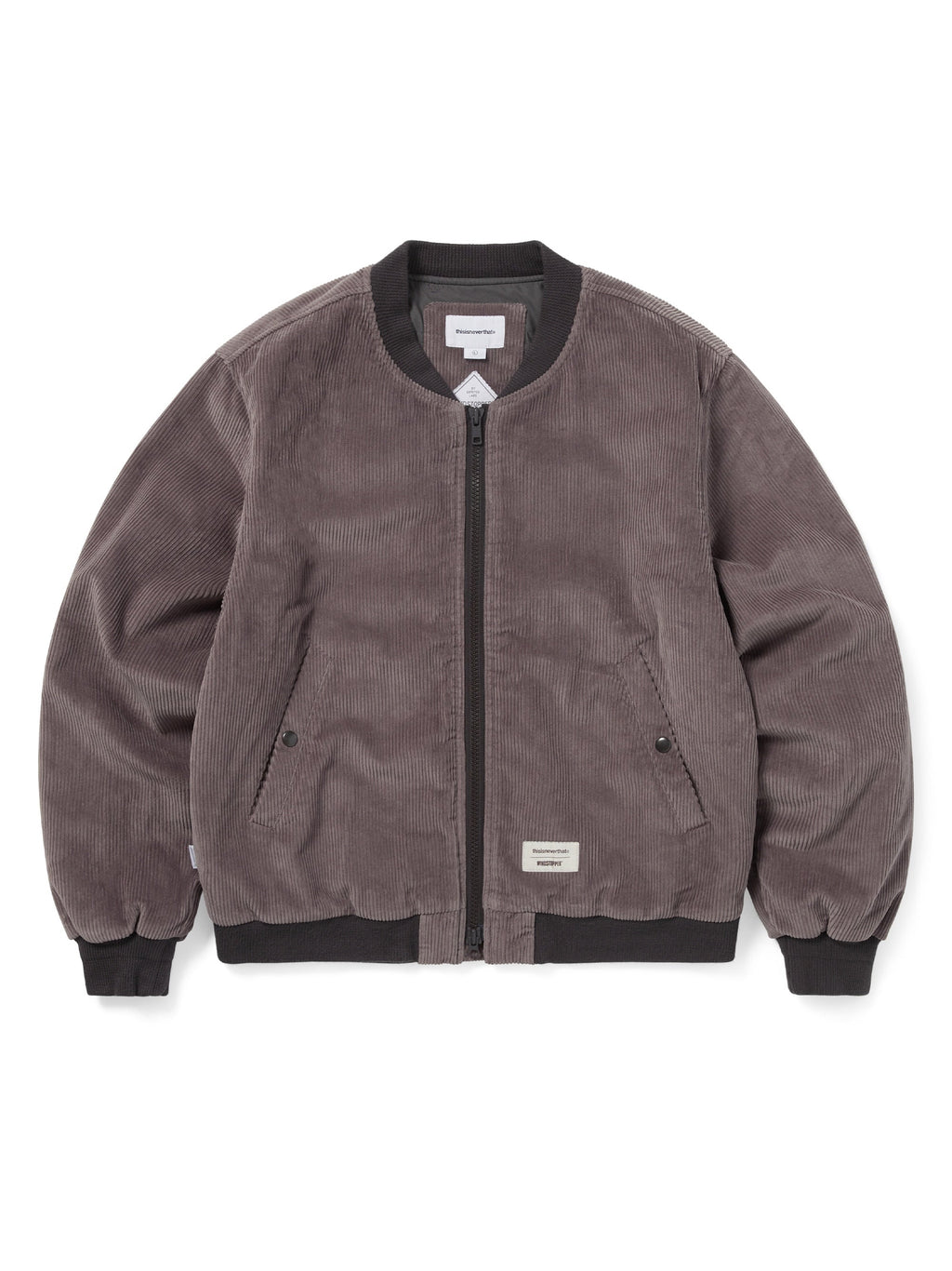 thisisneverthat - GORE-TEX WINDSTOPPER® Cord Jacket (Plum) product image 1 | TRAB K-Fashion Australia