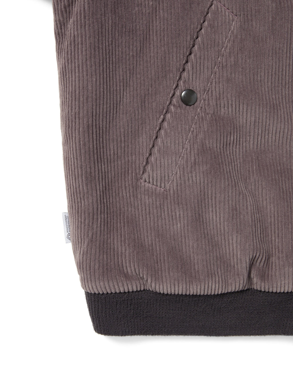 thisisneverthat - GORE-TEX WINDSTOPPER® Cord Jacket (Plum) product image 3 | TRAB K-Fashion Australia