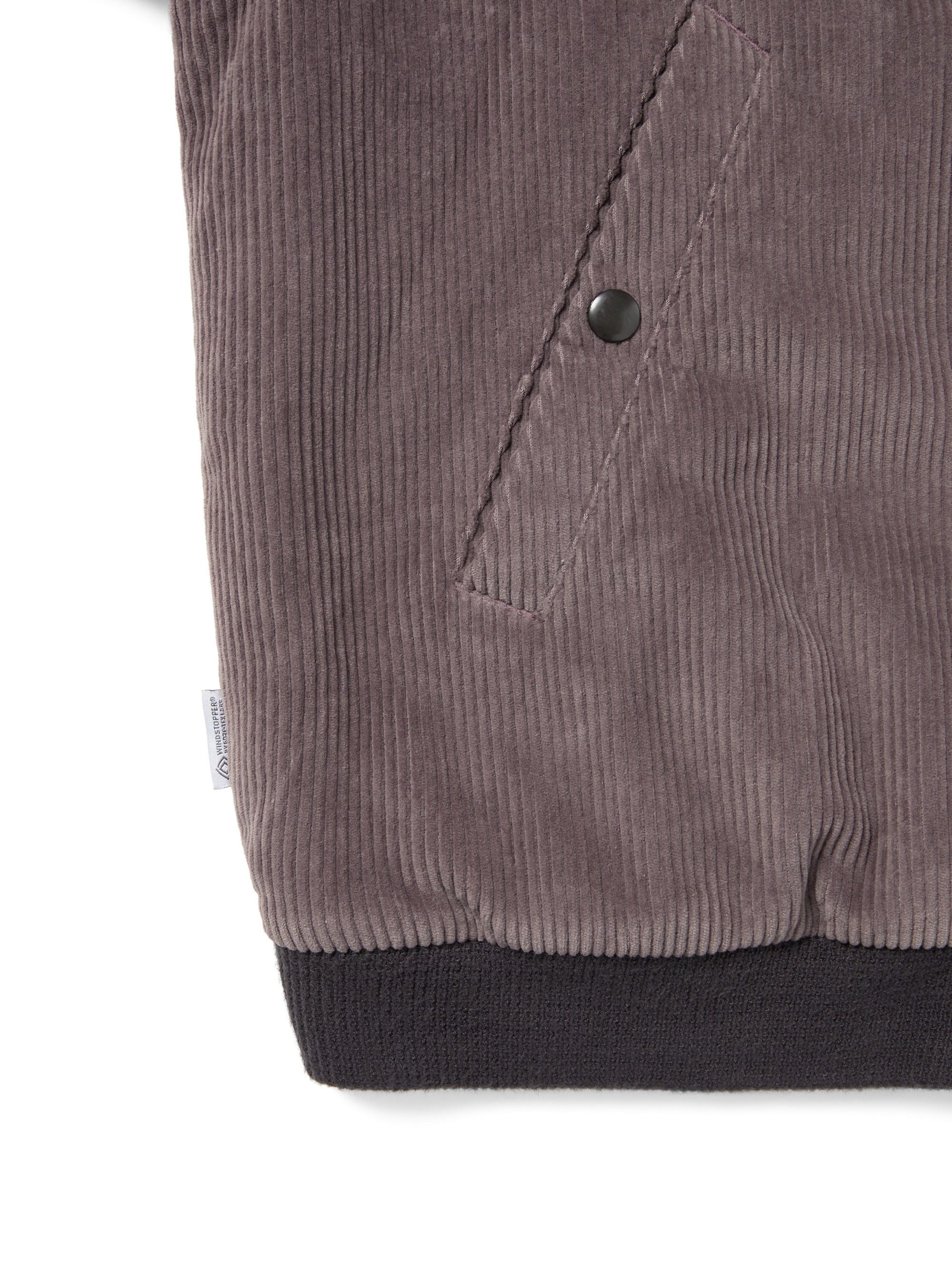 thisisneverthat - GORE-TEX WINDSTOPPER® Cord Jacket (Plum) product image 3 | TRAB K-Fashion Australia