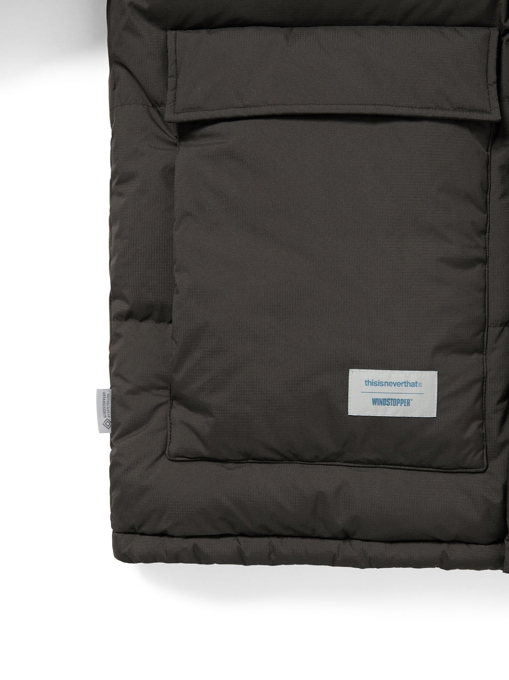 thisisneverthat - GORE-TEX WINDSTOPPER® Expedition Down Jacket Olive (Drab) product image 7 | TRAB K-Fashion Australia