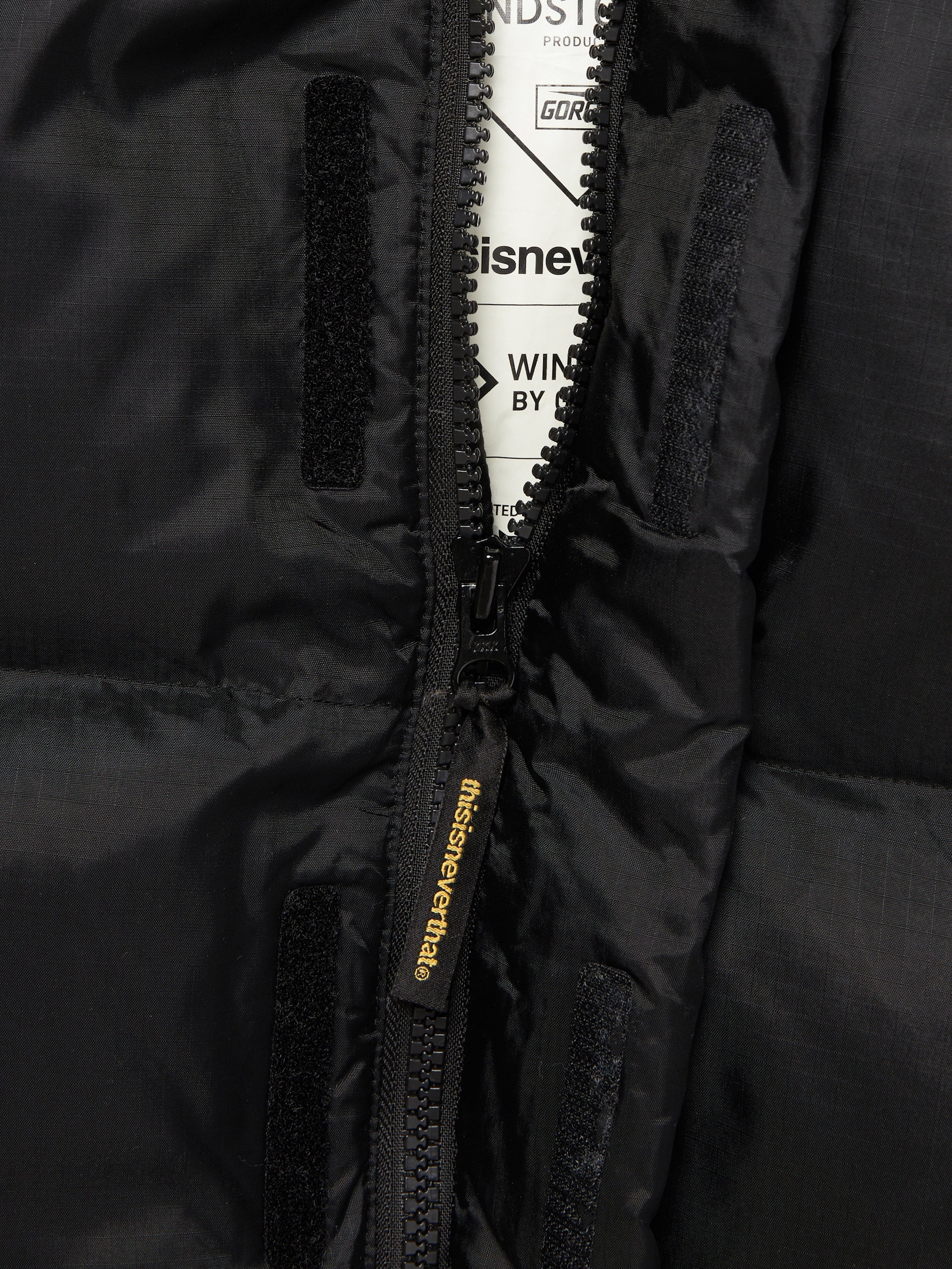 thisisneverthat - GORE-TEX WINDSTOPPER® Puffer Down Jacket (Black) product image 7 | TRAB K-Fashion Australia