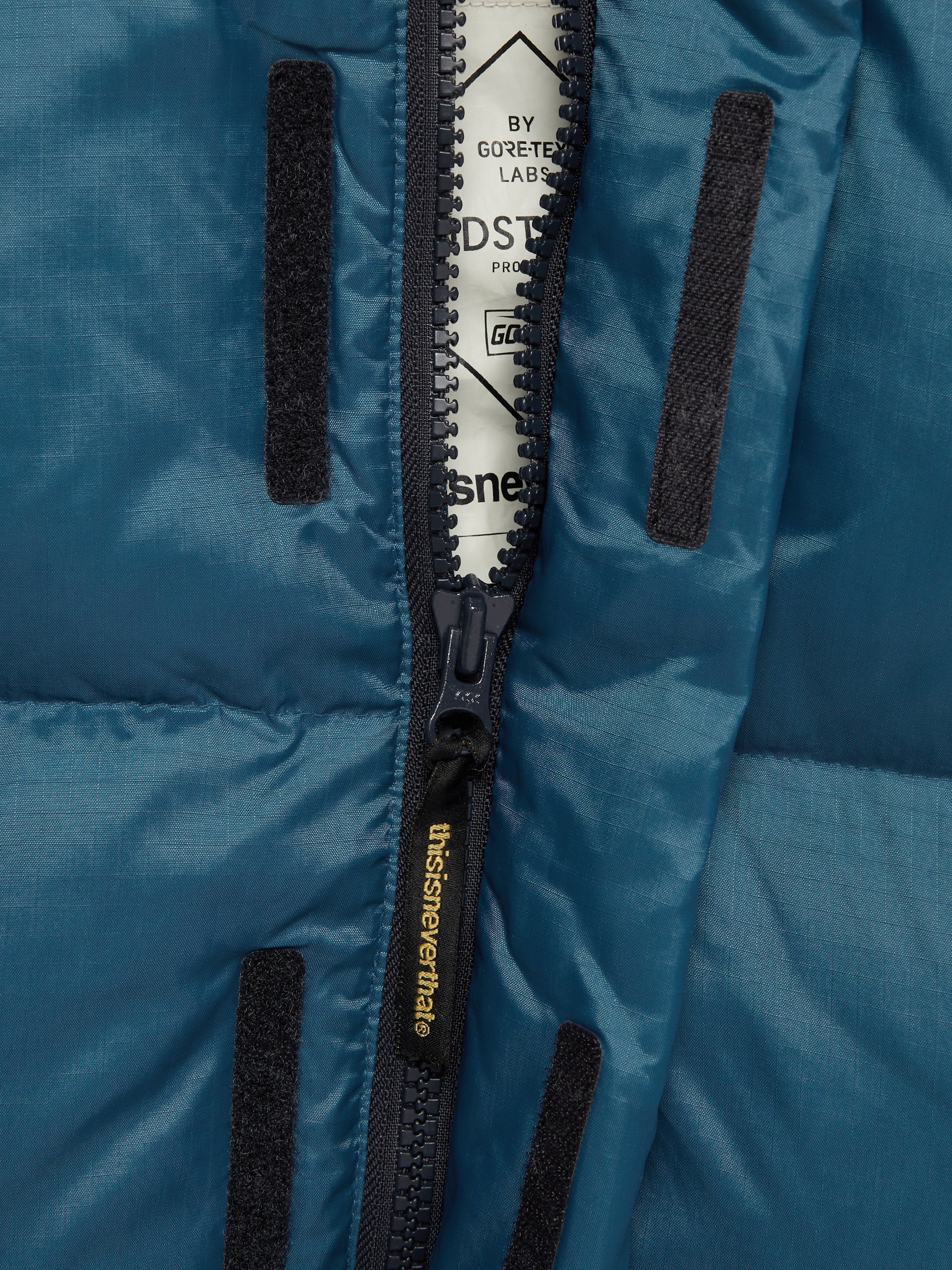 thisisneverthat - GORE-TEX WINDSTOPPER® Puffer Down Jacket (Blue) product image 7 | TRAB K-Fashion Australia