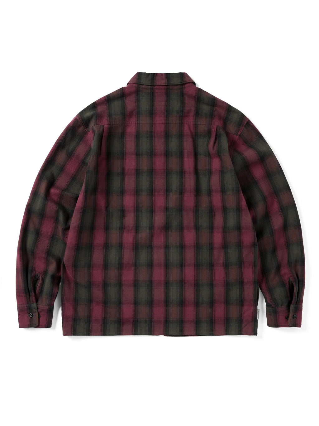 thisisneverthat - GORE-TEX WINDSTOPPER® Shaggy Check Shirt (Red) product image 8 | TRAB K-Fashion Australia