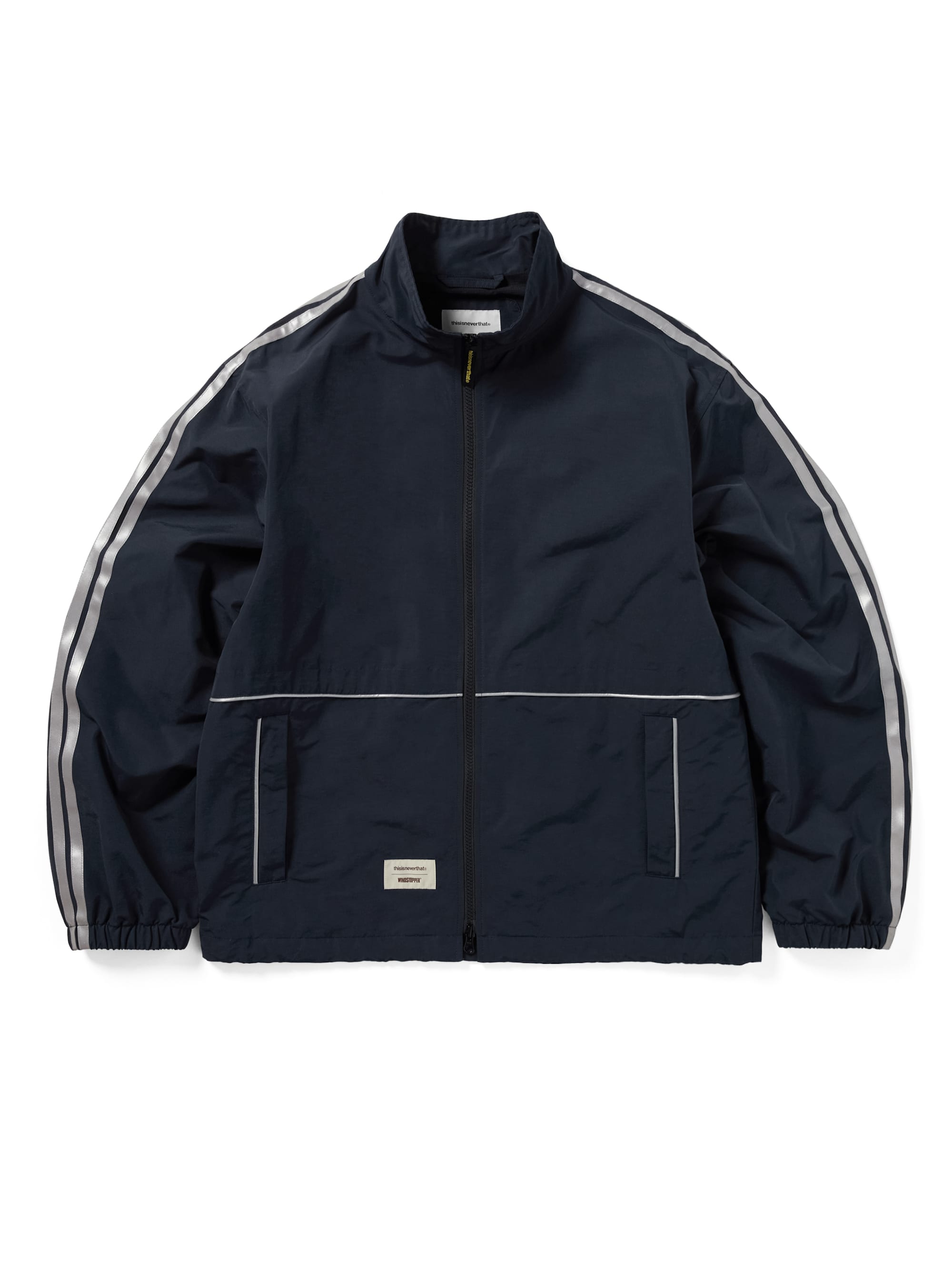 thisisneverthat - GORE-TEX WINDSTOPPER® Track Jacket (Navy) product image 1 | TRAB K-Fashion Australia