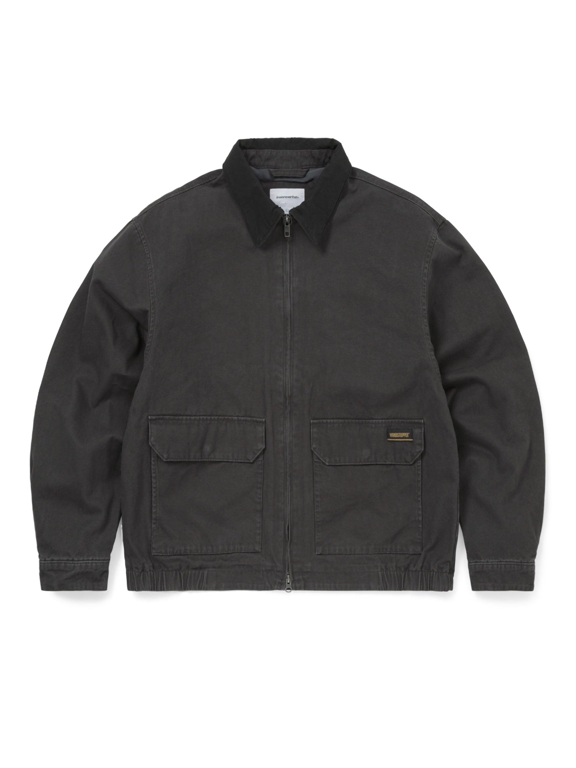 thisisneverthat - GORE-TEX WINDSTOPPER® Utility Jacket (Charcoal) product image 1 | TRAB K-Fashion Australia