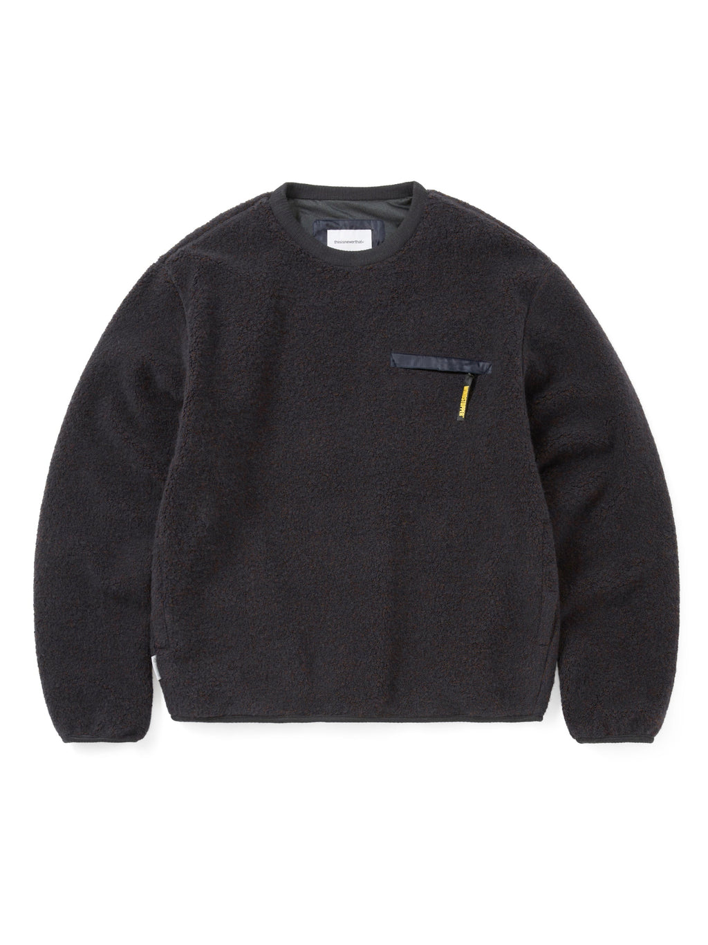 thisisneverthat - GORE-TEX WINDSTOPPER® Wool Fleece Crew (Navy) product image 1 | TRAB K-Fashion Australia