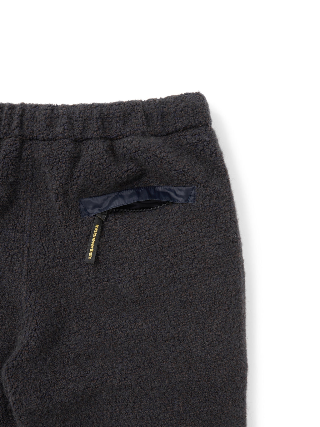 thisisneverthat - GORE-TEX WINDSTOPPER® Wool Fleece Pant Heather (Navy) product image 3 | TRAB K-Fashion Australia