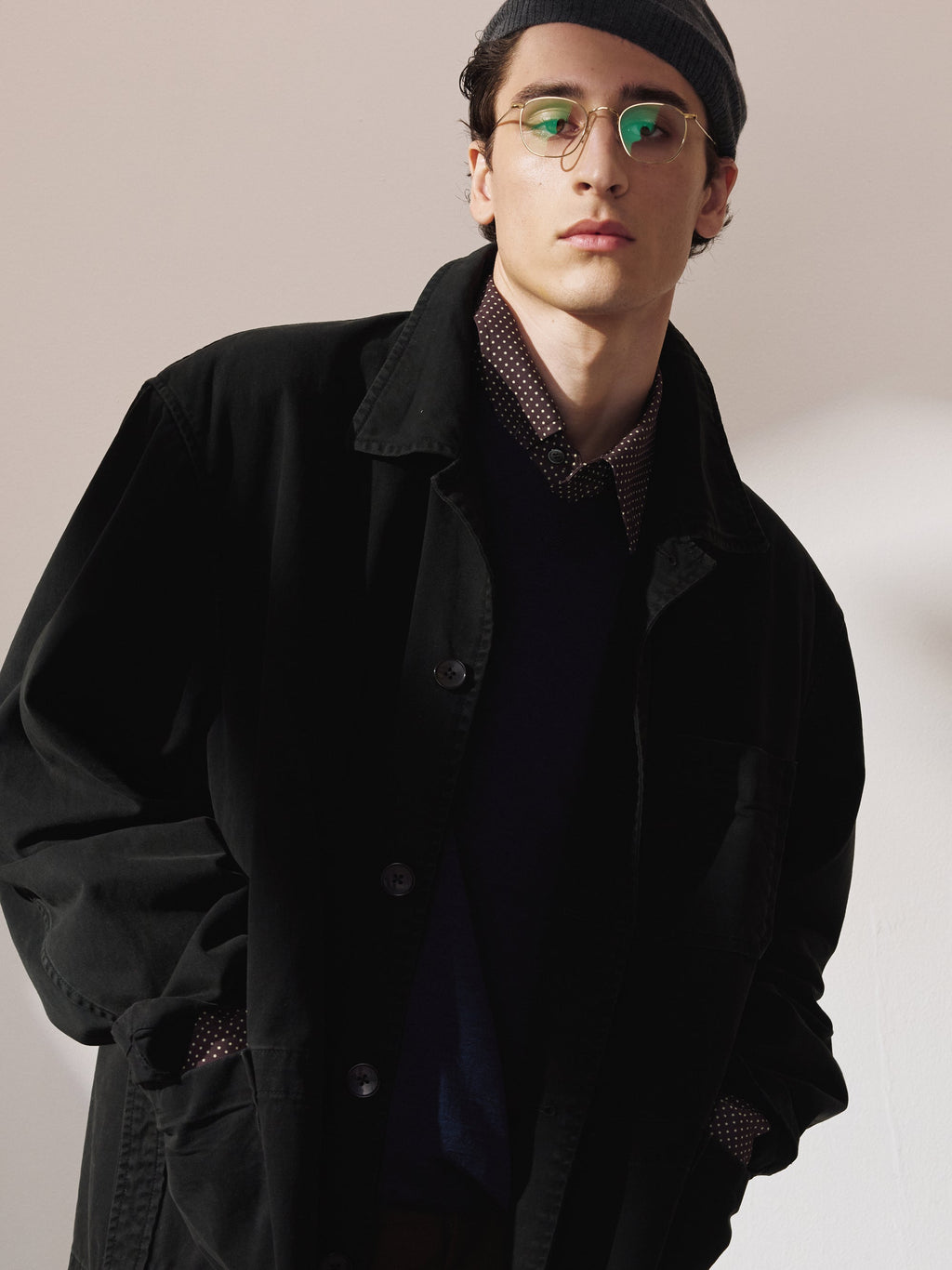 Recto - Garment Dyed Work Jacket (Black) product image 4 | TRAB K-Fashion Australia