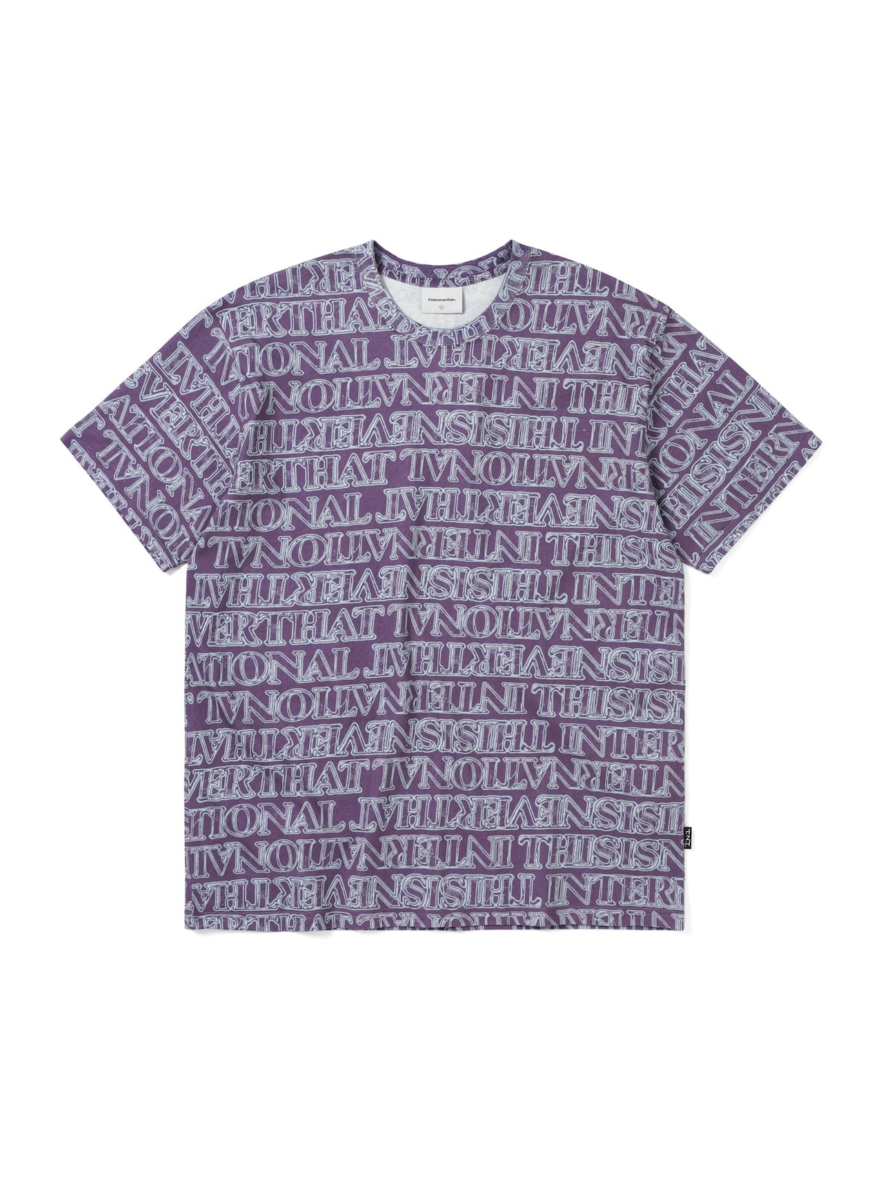 thisisneverthat - Glass Logo Tee (Fuchsia) product image 1 | TRAB K-Fashion Australia