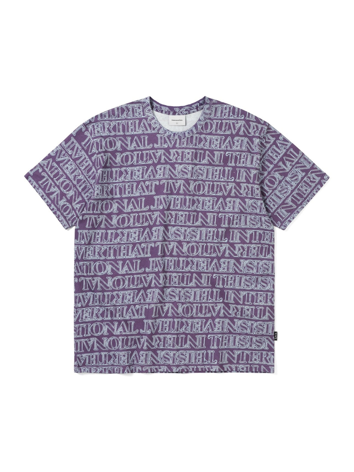 thisisneverthat - Glass Logo Tee (Fuchsia) product image 1 | TRAB K-Fashion Australia