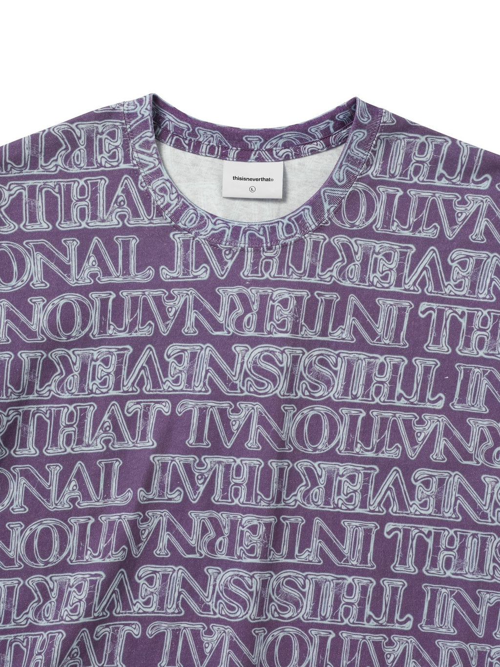 thisisneverthat - Glass Logo Tee (Fuchsia) product image 2 | TRAB K-Fashion Australia