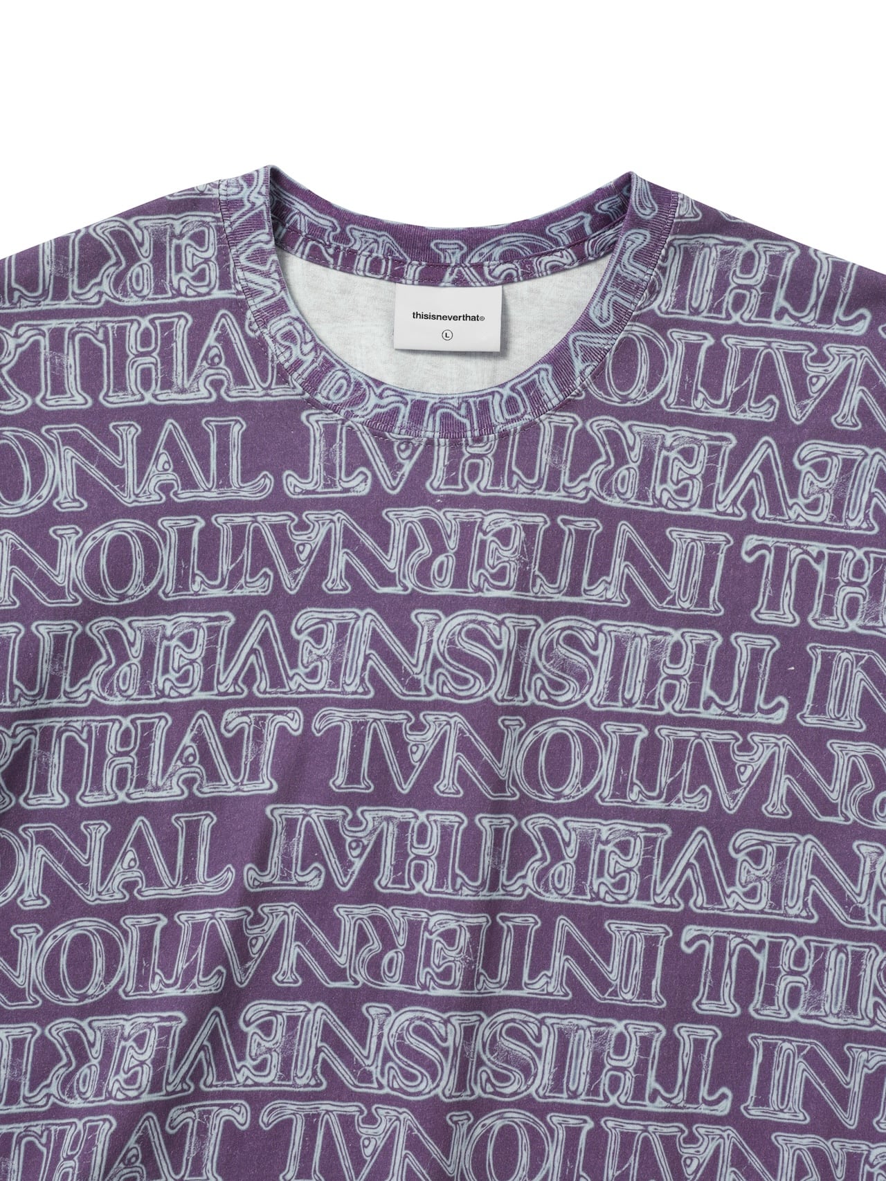 thisisneverthat - Glass Logo Tee (Fuchsia) product image 2 | TRAB K-Fashion Australia