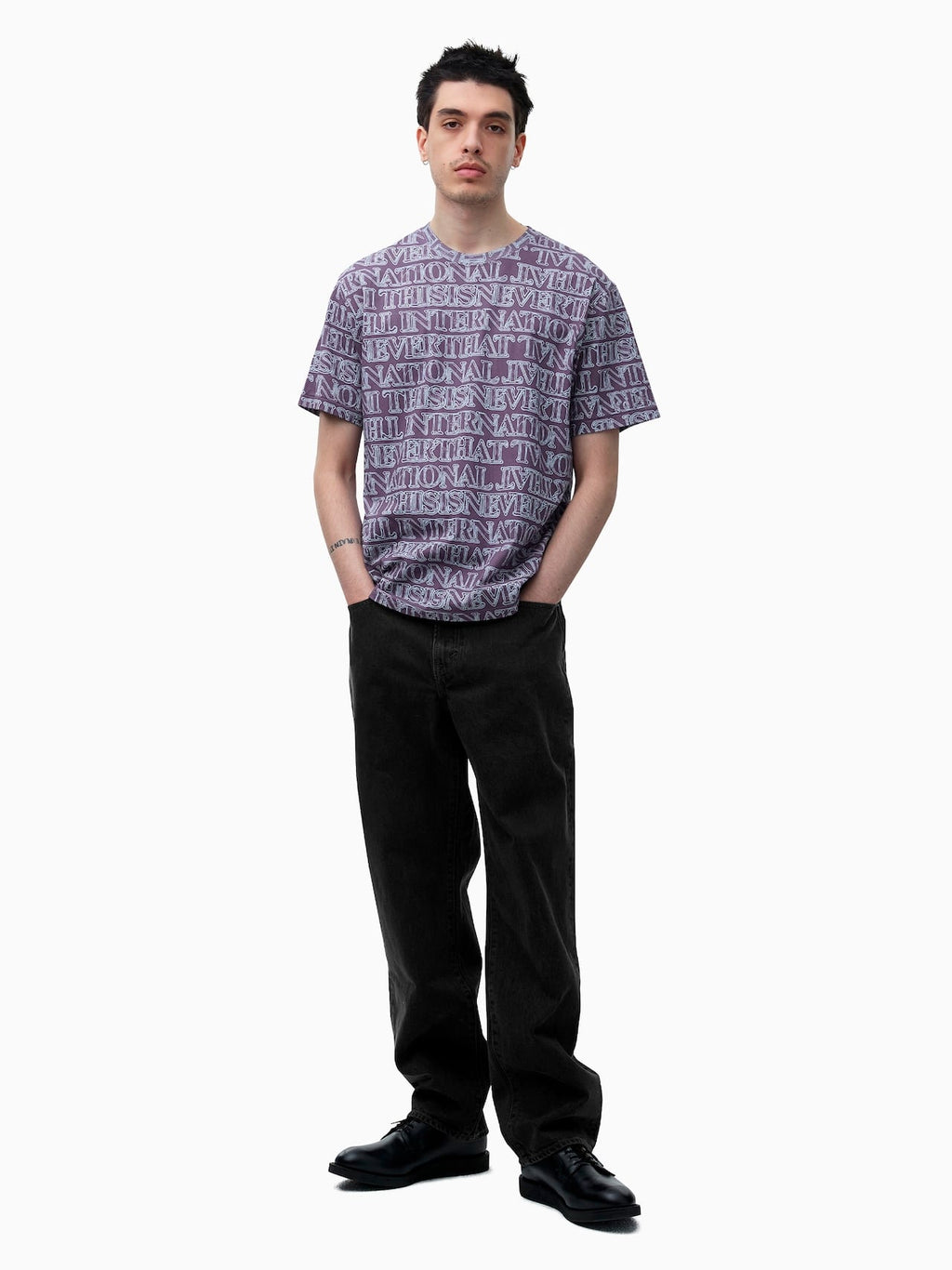 thisisneverthat - Glass Logo Tee (Fuchsia) product image 5 | TRAB K-Fashion Australia