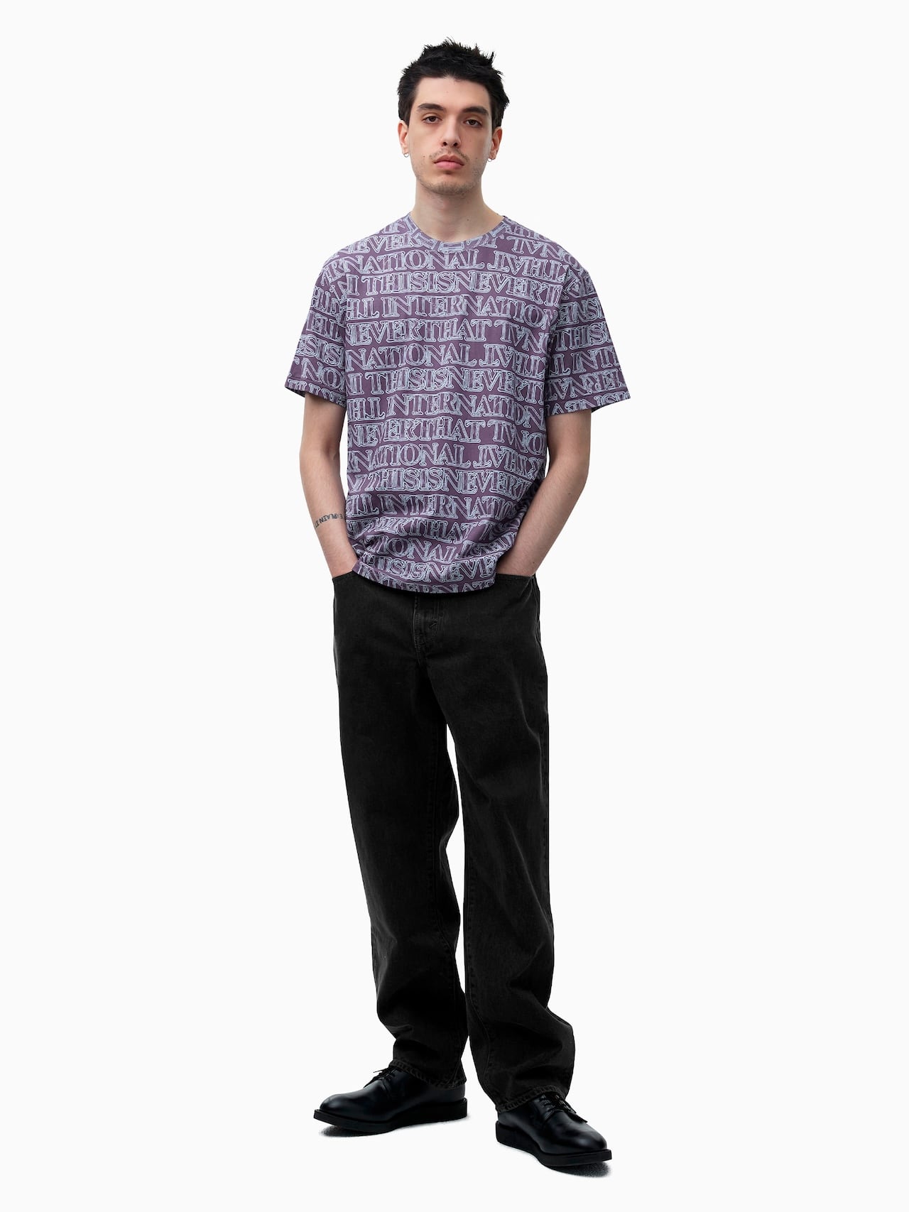 thisisneverthat - Glass Logo Tee (Fuchsia) product image 5 | TRAB K-Fashion Australia