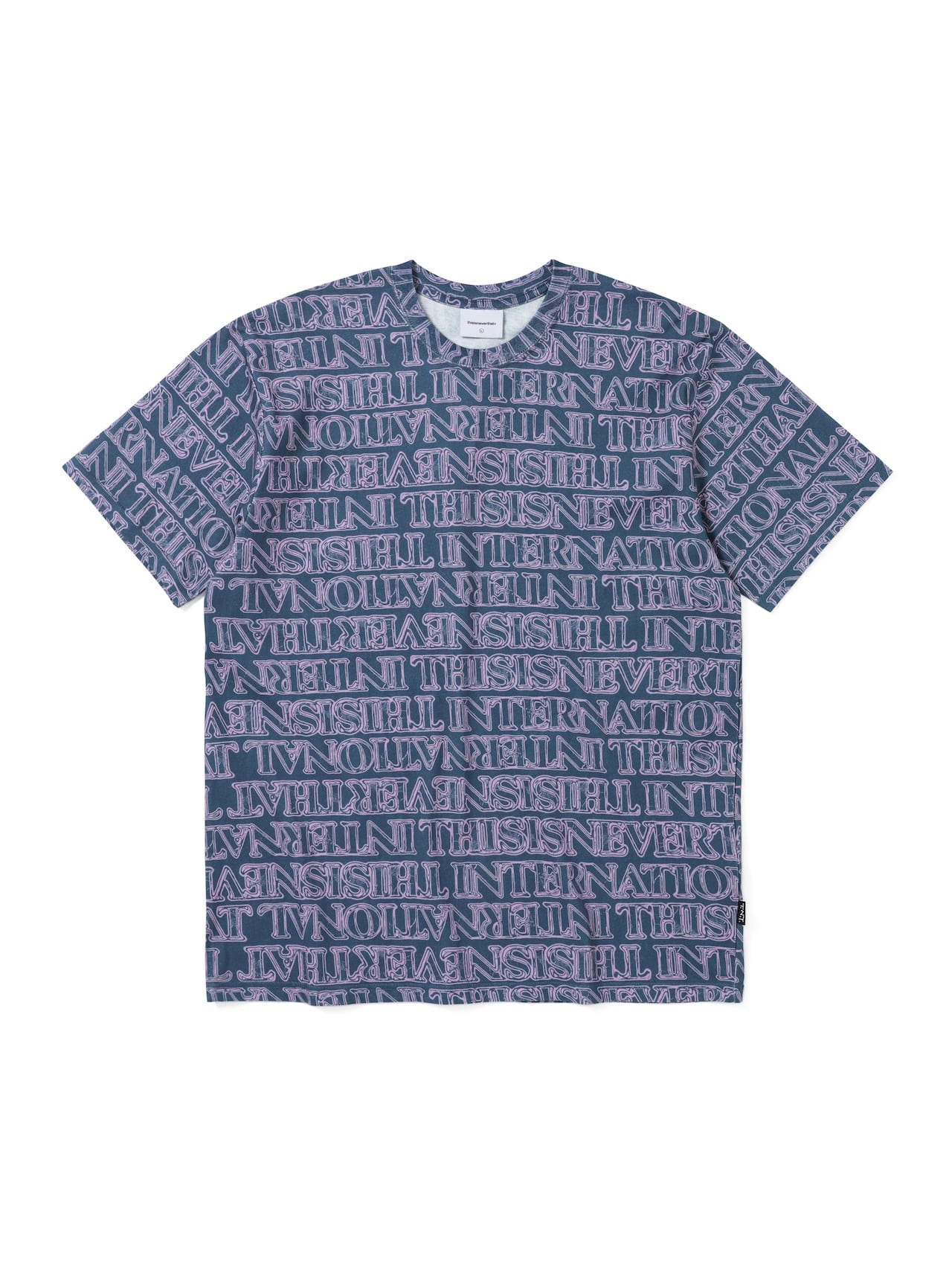 thisisneverthat - Glass Logo Tee (Navy) product image 1 | TRAB K-Fashion Australia