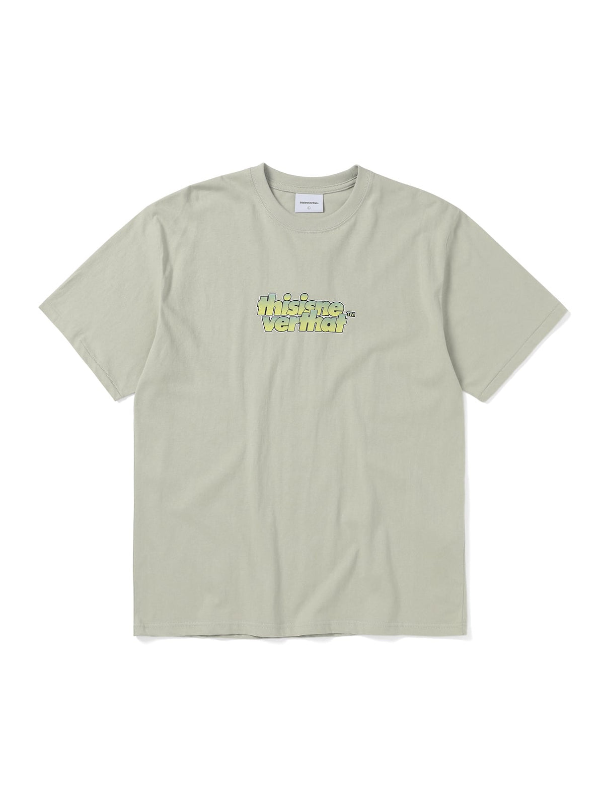 thisisneverthat - Gradient OL-Logo Tee (Stone) product image 1 | TRAB K-Fashion Australia