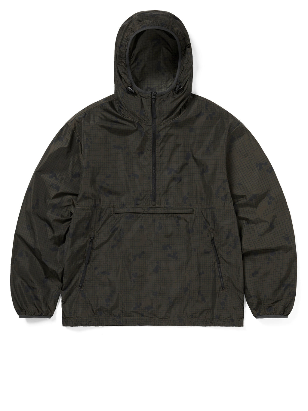 thisisneverthat - Grid Nylon Anorak (Olive) product image 1 | TRAB K-Fashion Australia