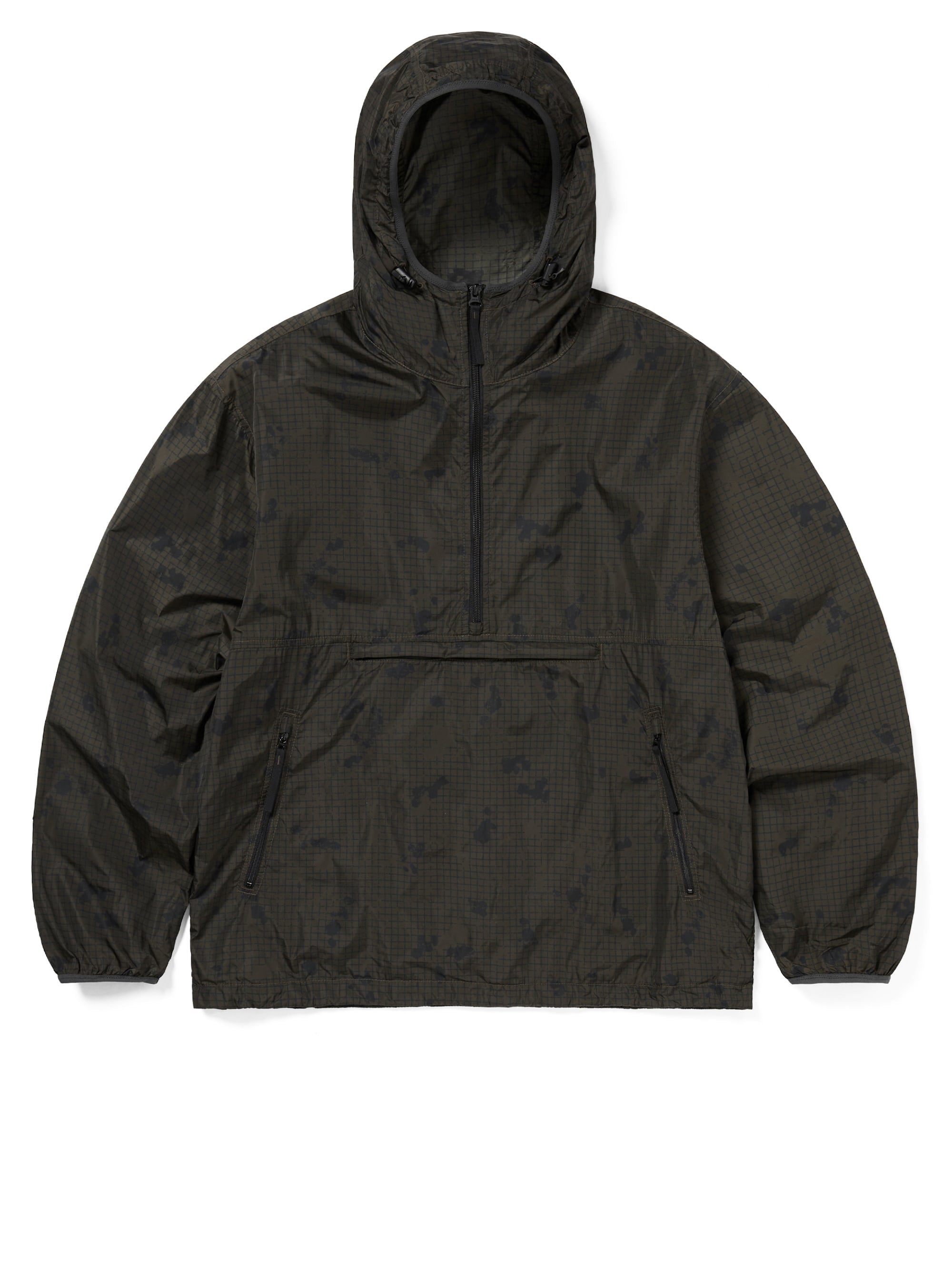 thisisneverthat - Grid Nylon Anorak (Olive) product image 1 | TRAB K-Fashion Australia
