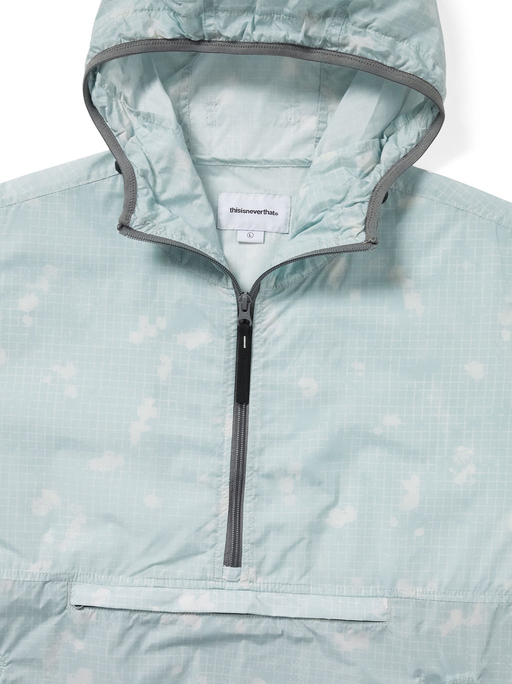 thisisneverthat - Grid Nylon Anorak (Mint) product image 2 | TRAB K-Fashion Australia
