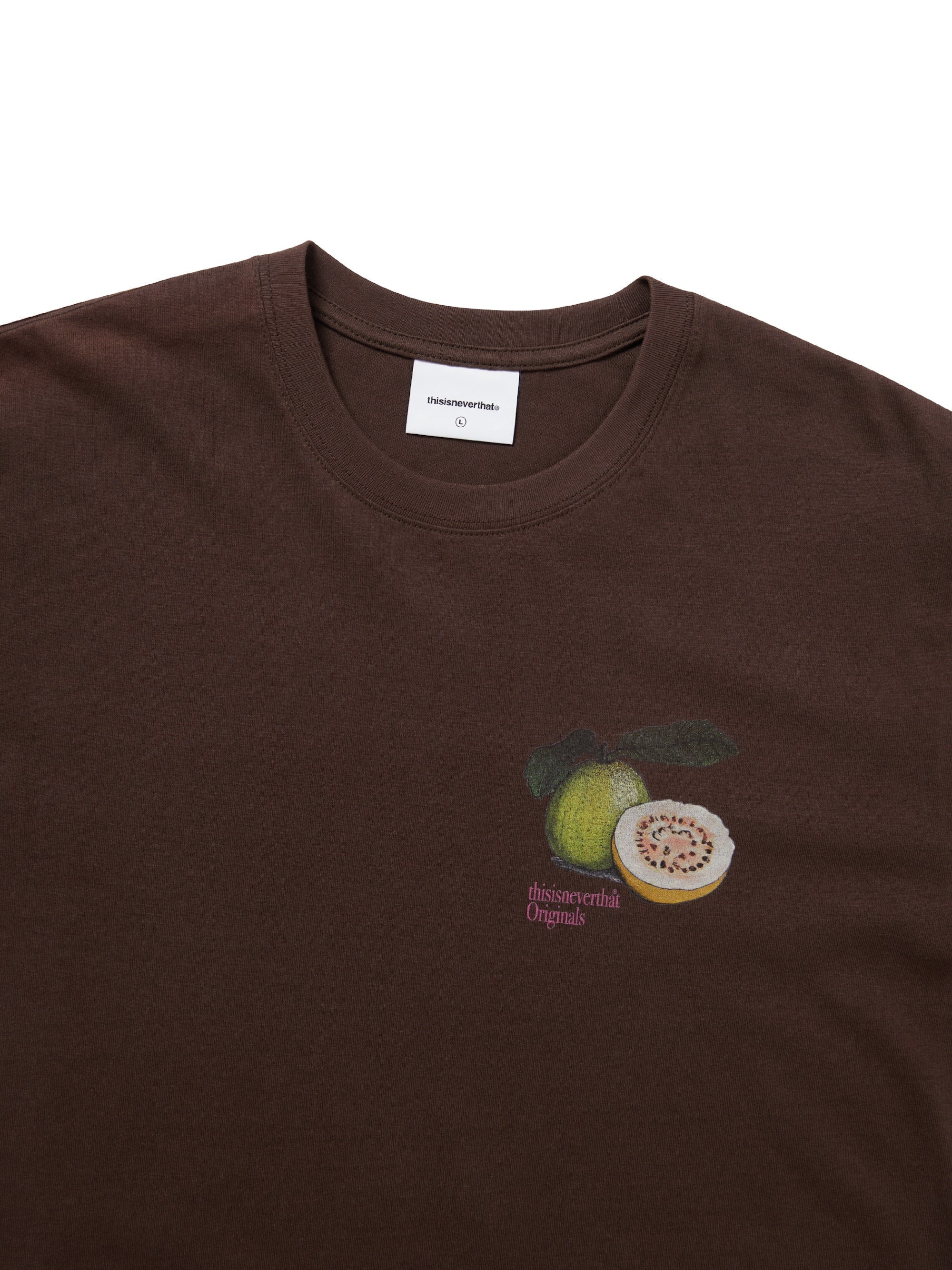 thisisneverthat - Guava Tee Dark (Chocolate) product image 2 | TRAB K-Fashion Australia