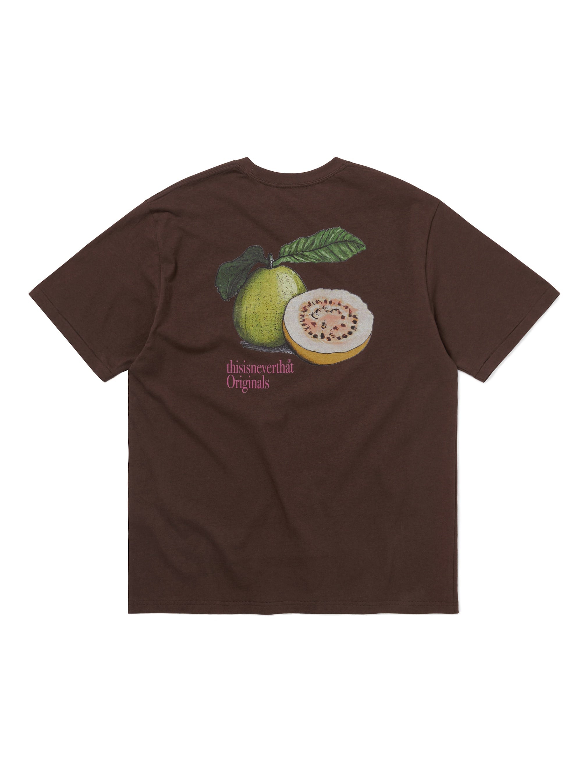 thisisneverthat - Guava Tee Dark (Chocolate) product image 3 | TRAB K-Fashion Australia