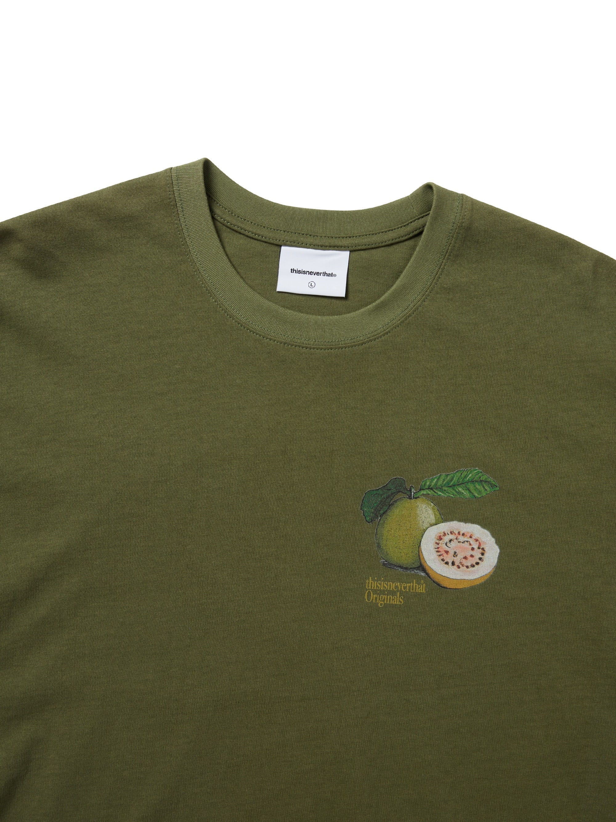 thisisneverthat - Guava Tee (Dark Green) product image 2 | TRAB K-Fashion Australia