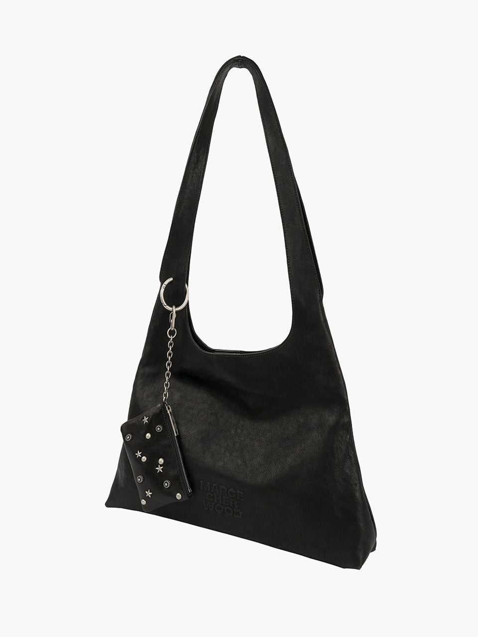 Marge Sherwood - Halter Hobo Large (Black Washed Nappa) product image 3 | TRAB K-Fashion Australia