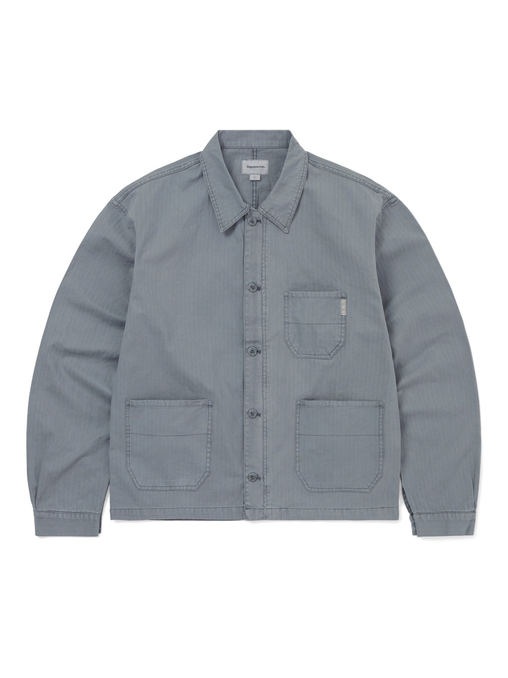 thisisneverthat - HBT Washed Jacket (Blue) product image 1 | TRAB K-Fashion Australia