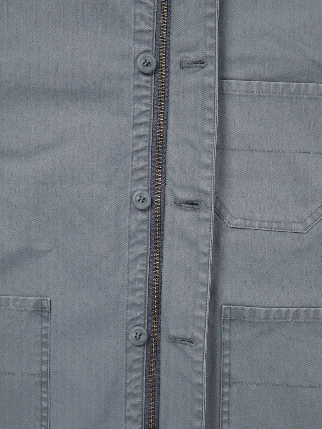 thisisneverthat - HBT Washed Jacket (Blue) product image 3 | TRAB K-Fashion Australia