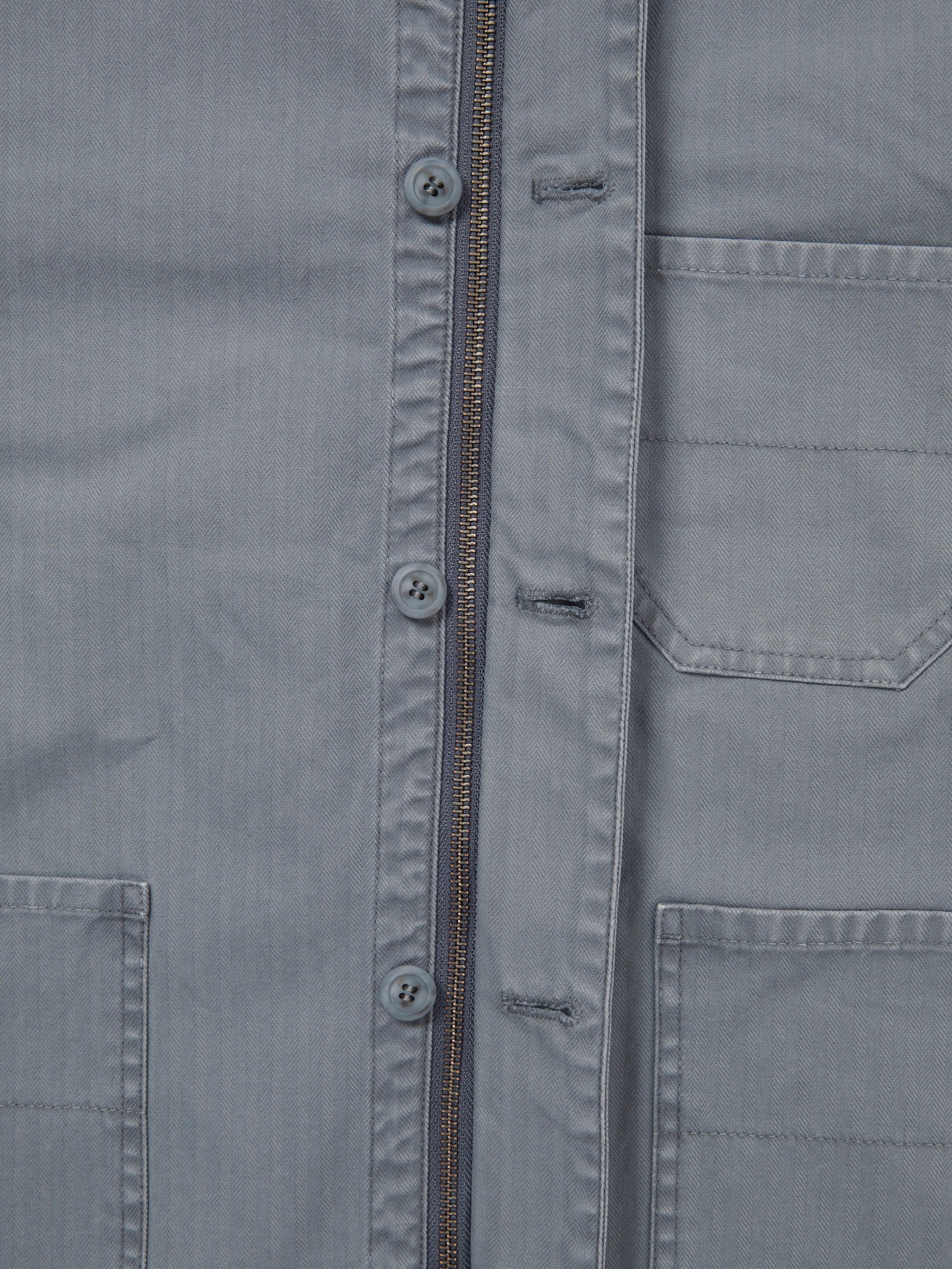 thisisneverthat - HBT Washed Jacket (Blue) product image 3 | TRAB K-Fashion Australia