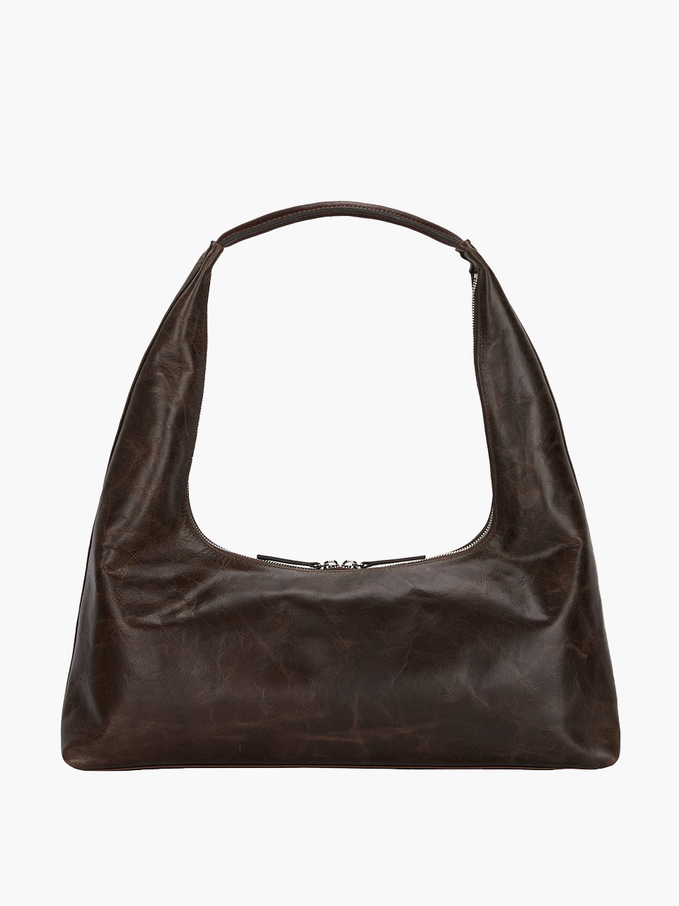 Marge Sherwood - Hobo Large (Washed Brown Pull-Up) product image 2 | TRAB K-Fashion Australia