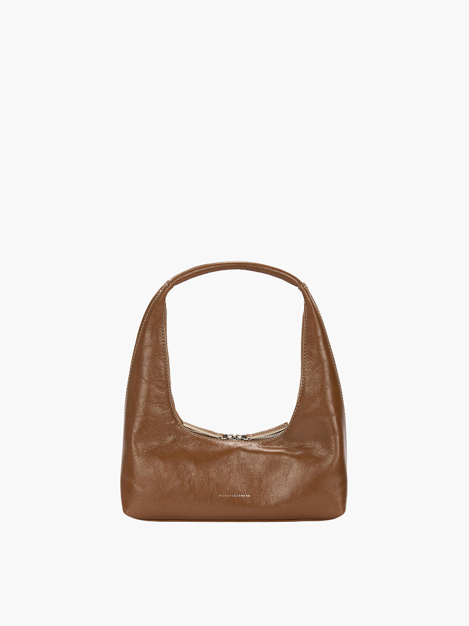 Marge Sherwood - Hobo Shoulder (Brown Crinkle) product image 1 | TRAB K-Fashion Australia