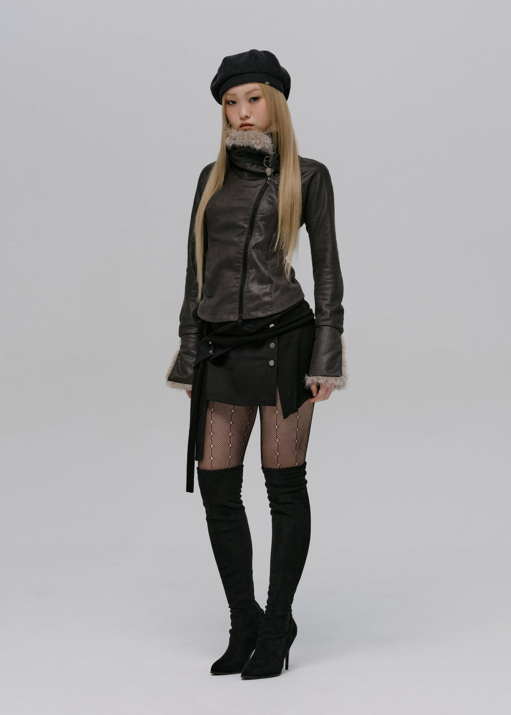 Hyein Seo - Trinity Jacket (Charcoal) product image 1 | TRAB K-Fashion Australia