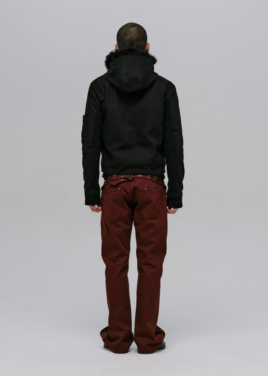 Hyein Seo - Double Hooded Jacket (Black) product image 4 | TRAB K-Fashion Australia