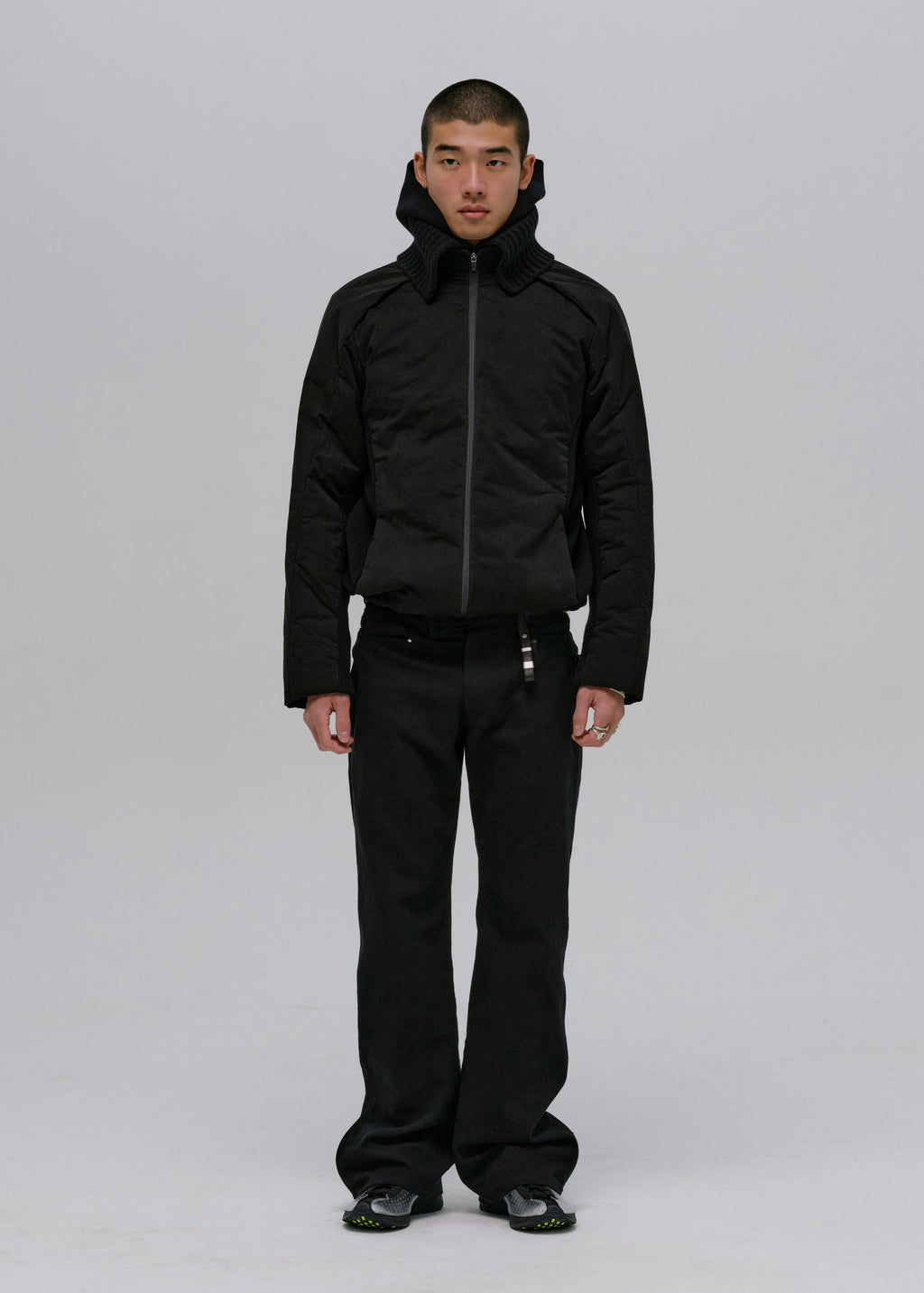 Hyein Seo - Cinch-Back Pants (Black) product image 8 | TRAB K-Fashion Australia