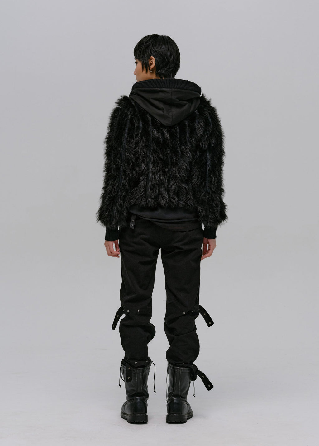 Hyein Seo - Low-Rise Pants (Black) product image 6 | TRAB K-Fashion Australia
