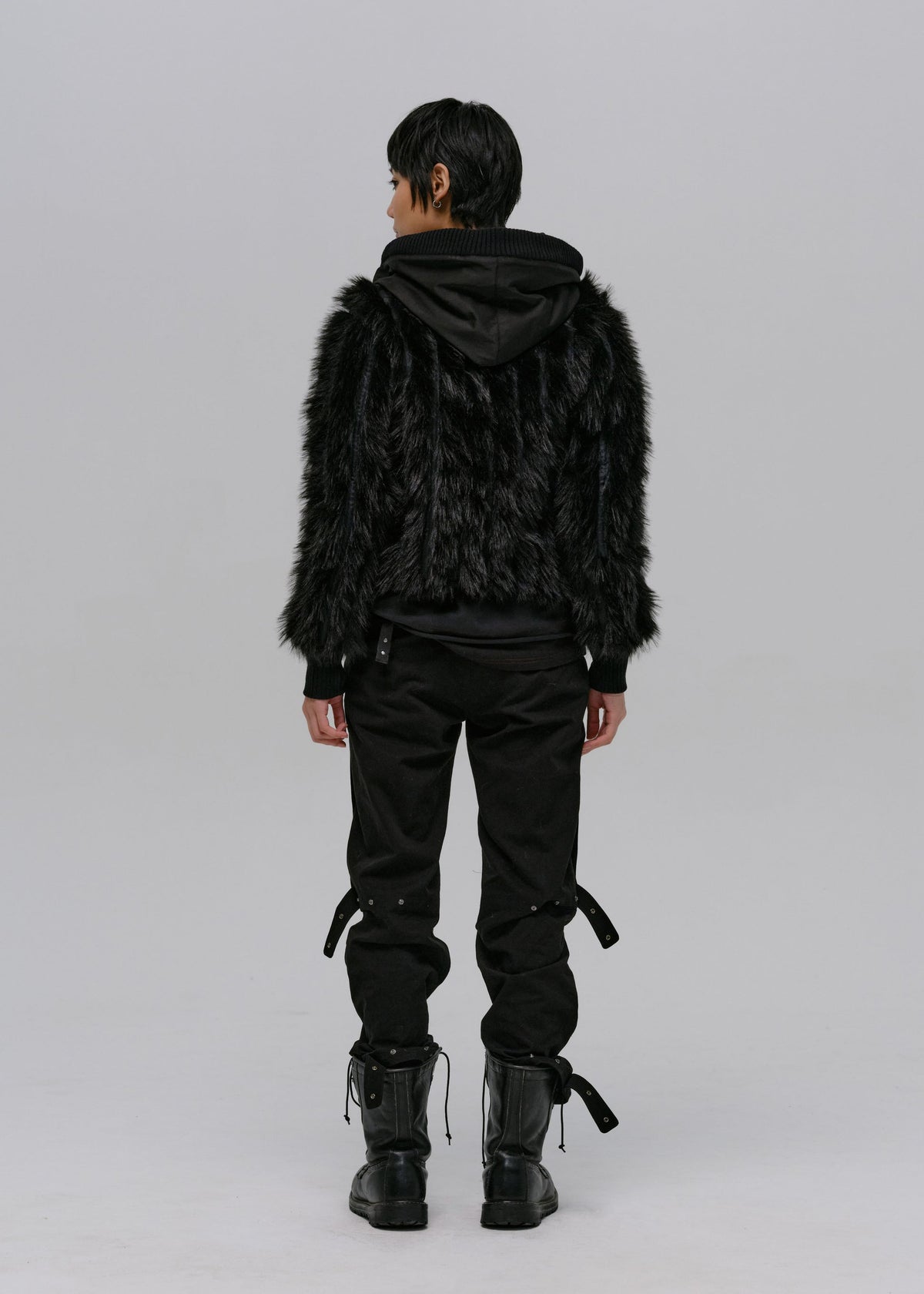 Hyein Seo - Low-Rise Pants (Black) product image 6 | TRAB K-Fashion Australia