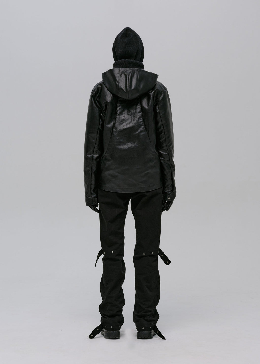 Hyein Seo - Hooded Zip Jacket (Black) product image 8 | TRAB K-Fashion Australia