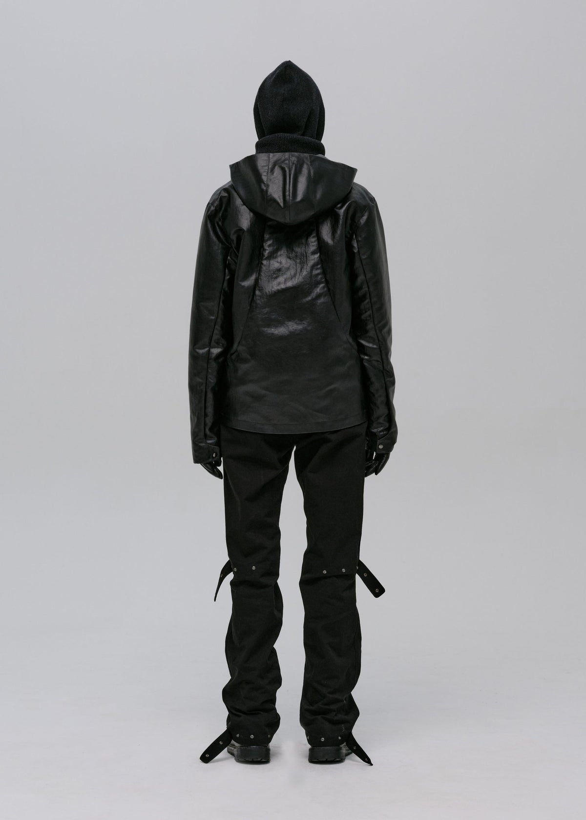 Hyein Seo - Hooded Zip Jacket (Black) product image 8 | TRAB K-Fashion Australia