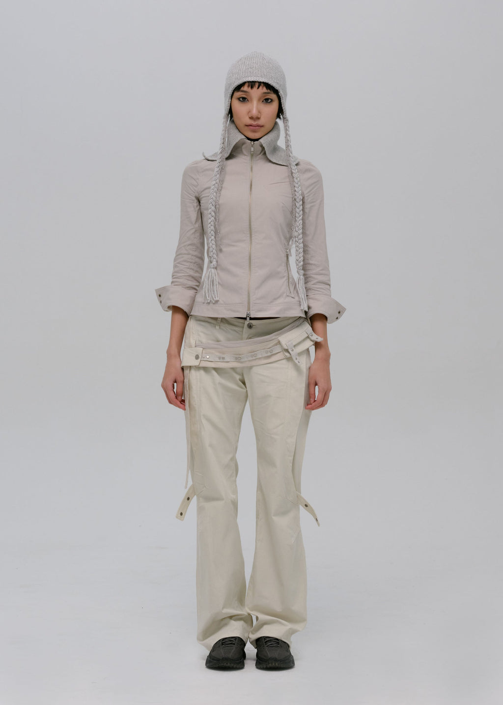 Hyein Seo - Low-Rise Pants (Ivory) product image 1 | TRAB K-Fashion Australia