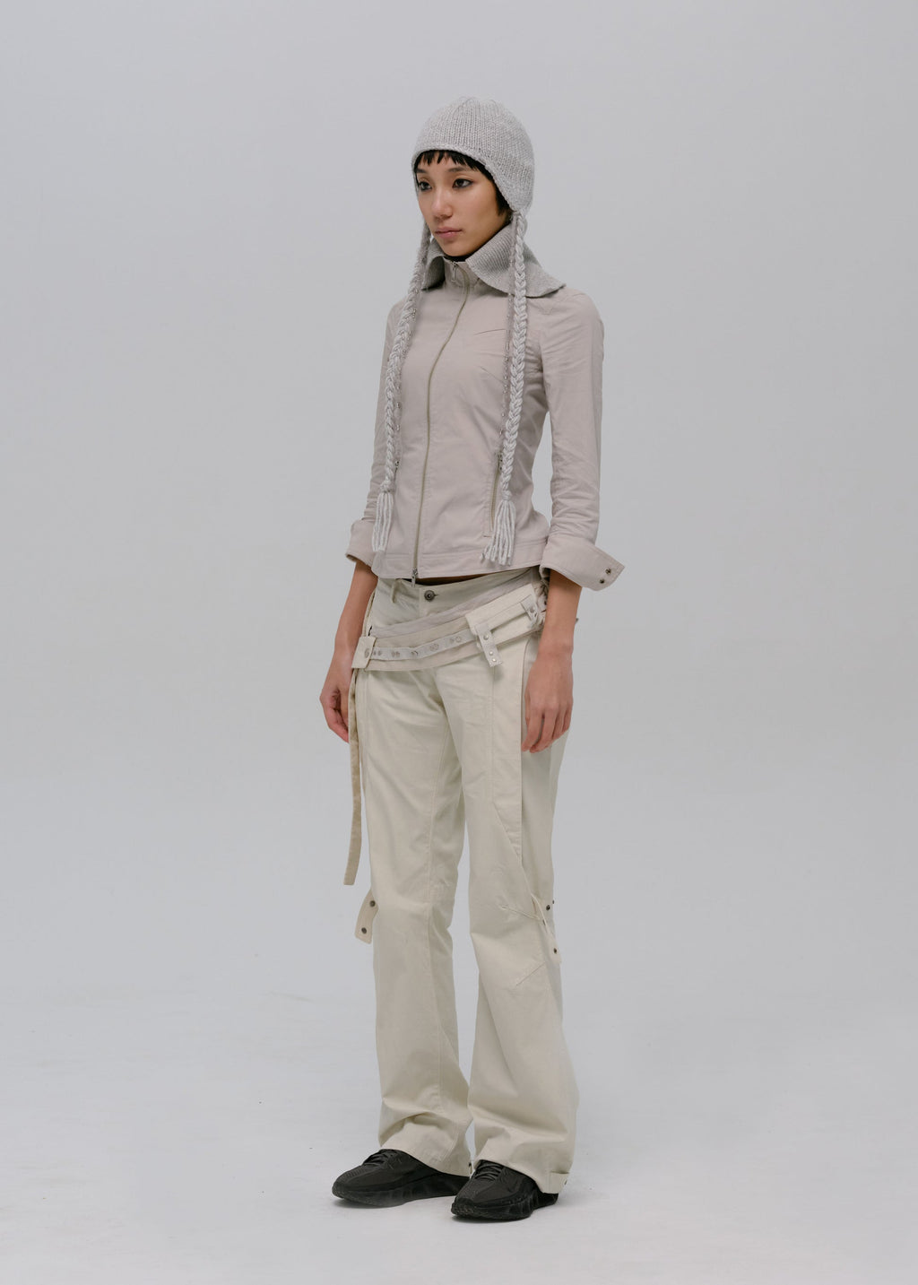 Hyein Seo - Low-Rise Pants (Ivory) product image 2 | TRAB K-Fashion Australia