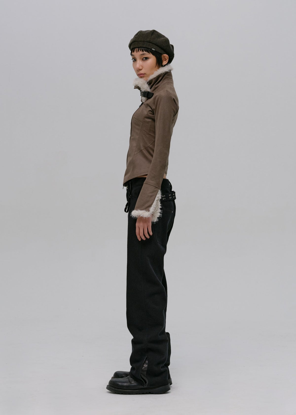 Hyein Seo - Trinity Jacket (Khaki Brown) product image 4 | TRAB K-Fashion Australia