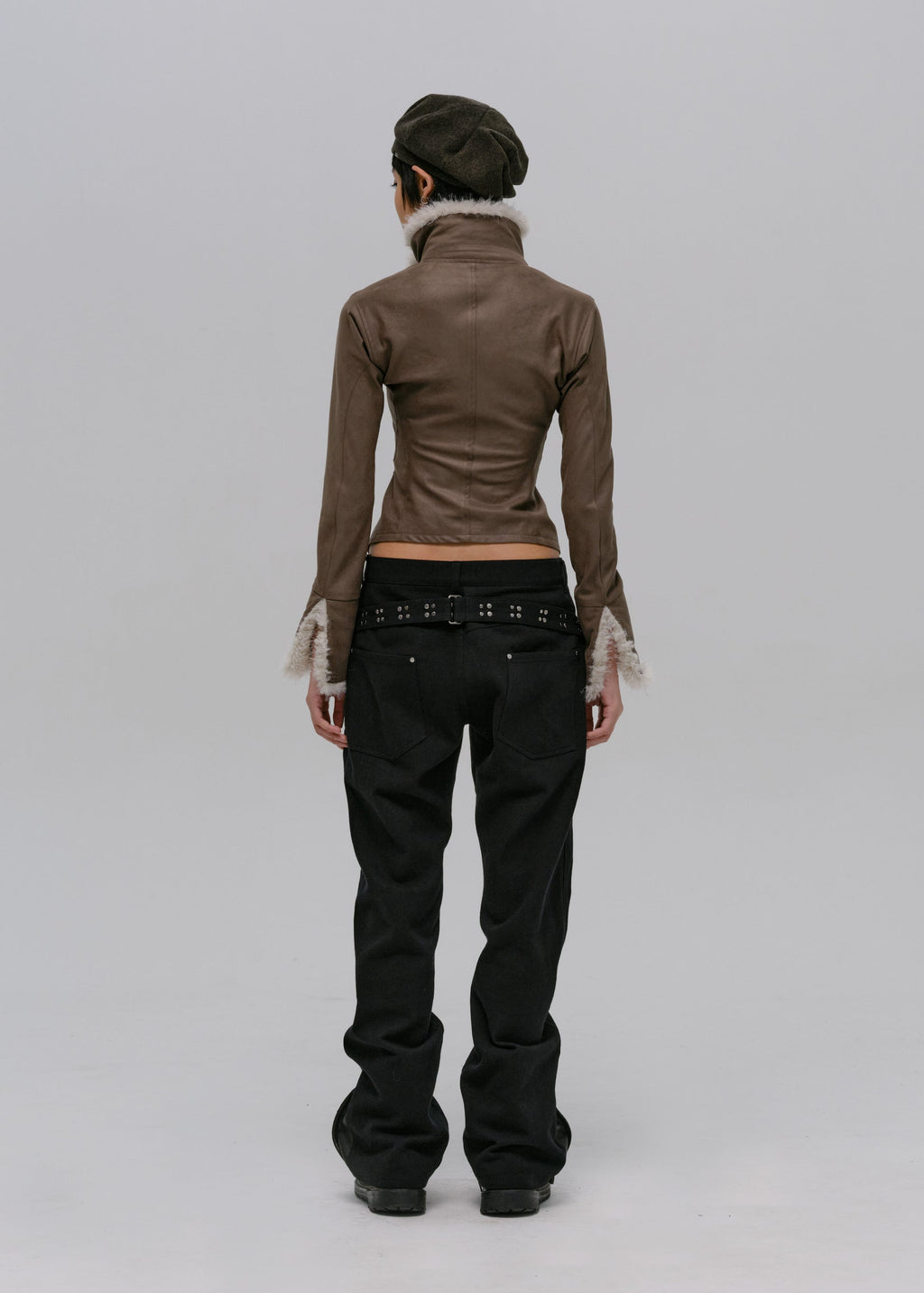 Hyein Seo - Cinch-Back Pants (Black) product image 1 | TRAB K-Fashion Australia
