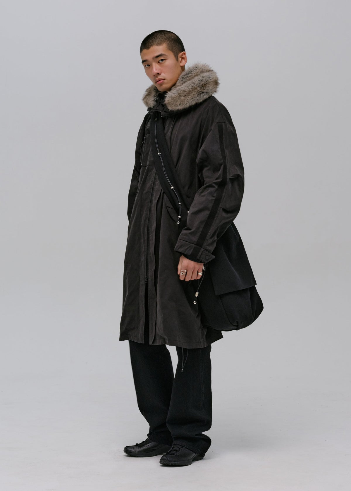 Hyein Seo - Messenger Bag (Black) product image 8 | TRAB K-Fashion Australia
